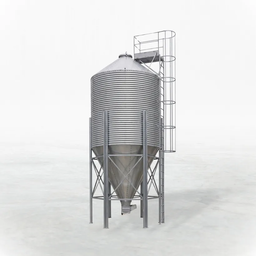 Silo para plásticos